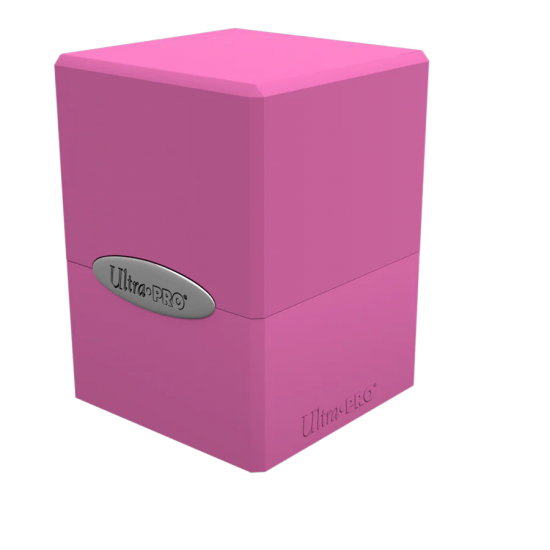 Classic Satin Cube - Hot Pink