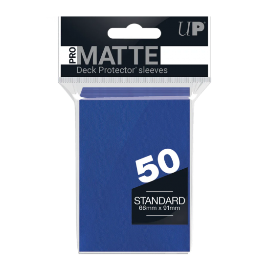 Pro-matte Standard Deck Protector Sleeves (50ct) Blue
