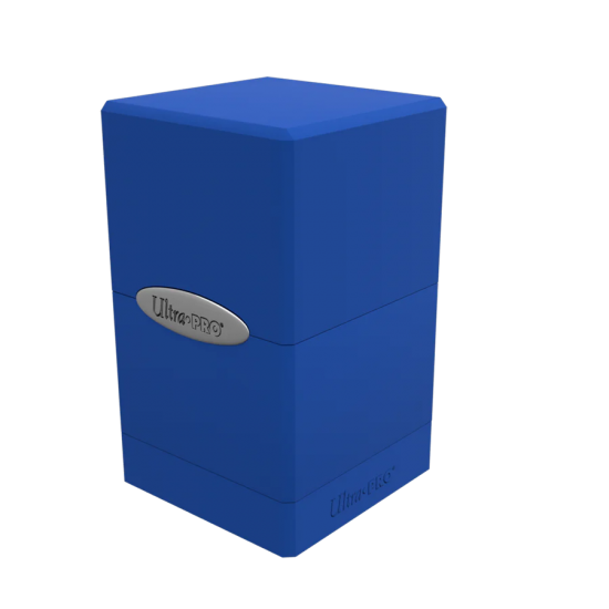 Classic Satin Tower Deck Box Pacific Blue