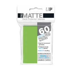 Pro-matte Small Deck Protector Sleeves (60ct) Lime Green
