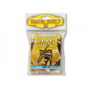 Dragon Shield Classic Gold sleeves 50kom
