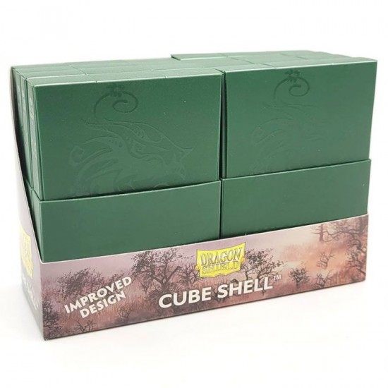 Dragon Shield Cube Shell - Forest Green 1kom