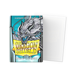Dragon Shield -White - Classic Sleeves - Japanese Size