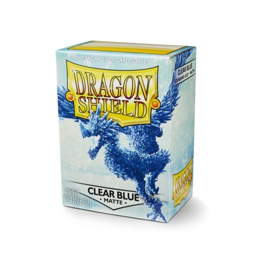 Dragon Shield Matte Clear Blue