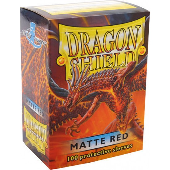 Dragon Shield - Matte Red