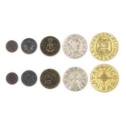 Metal Coins Middle Ages