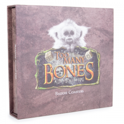 Too Many Bones Chip Coasters Set 1 Baddies