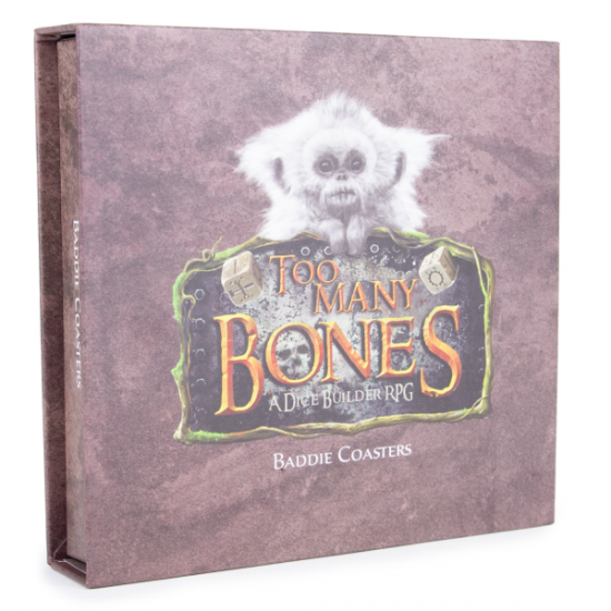 Too Many Bones Chip Coasters Set 1 Baddies