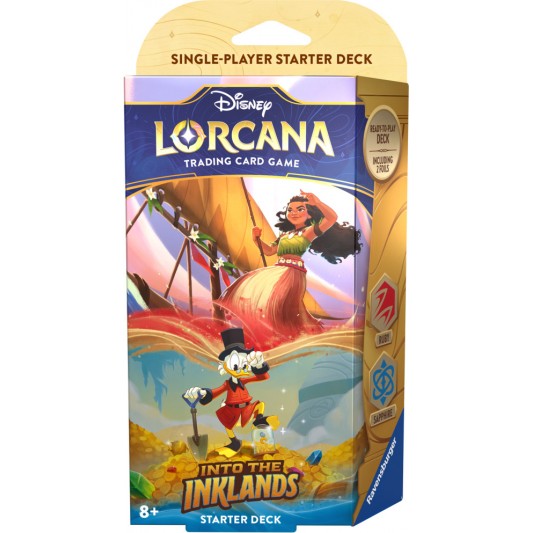 Disney Lorcana TCG - Into the Inklands Starter - Ruby, Sapphire