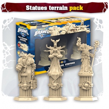 Super Fantasy Brawl - The Wizards' Statues Expansion 