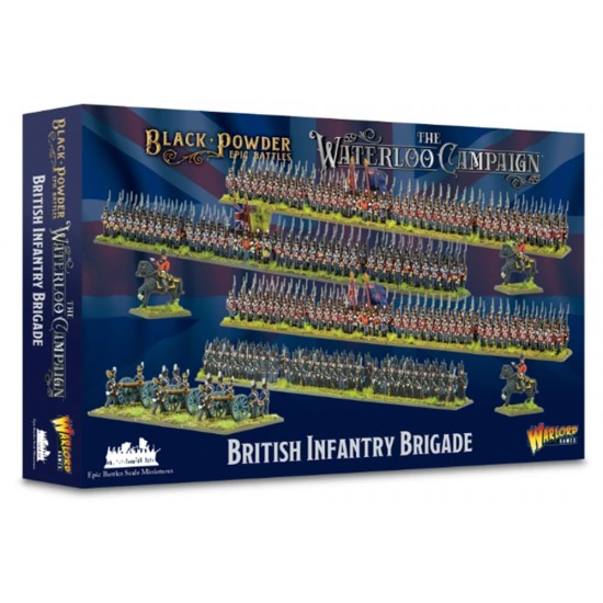 Black Powder Epic Battles: Waterloo - British Infantry Brigade