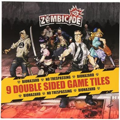 Zombicide 9 Double Sided Game Tiles