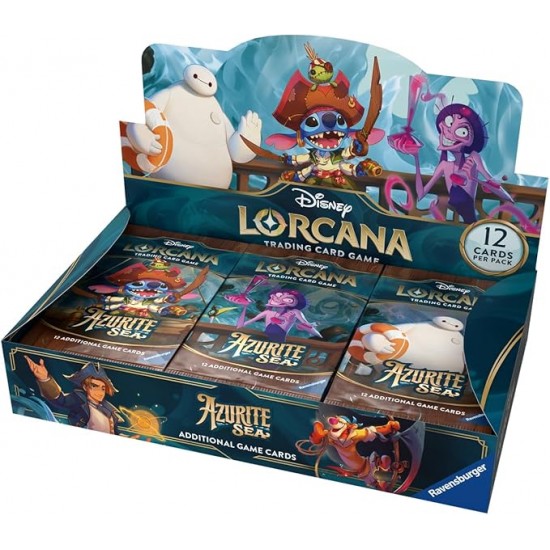 Disney Lorcana TCG - Azurite Sea Booster Box