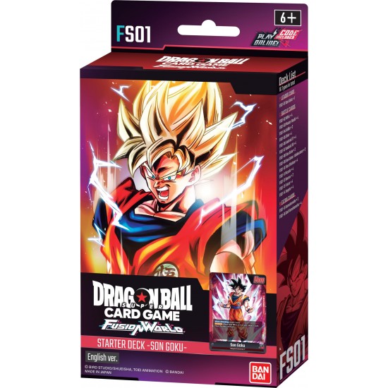 Dragon Ball Super Card Game - Fusion World FS01 Starter Deck SON GOKU