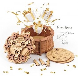 Birthday Cake Gift Puzzle Box