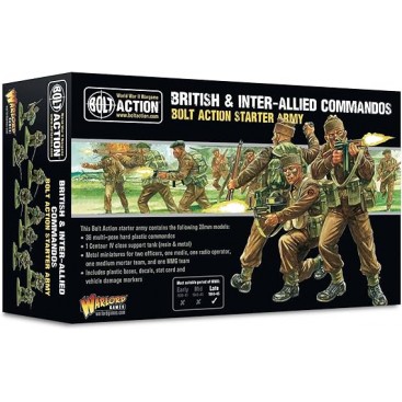 British & Inter-Allied Commandos Starter Army