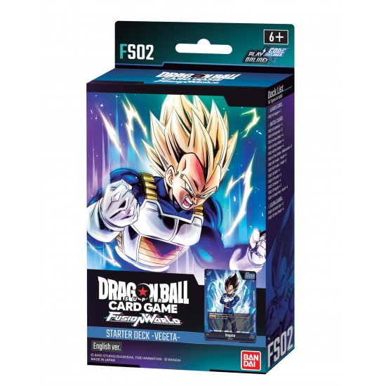 Dragon Ball Super Card Game - Fusion World FS02 Starter Deck VEGETA