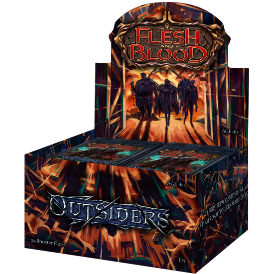 Flesh and Blood TCG - Outsiders Booster Box - SPANSKI