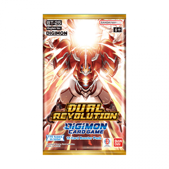 Digimon Card Game BT-25: Dual Revolution Booster Pack