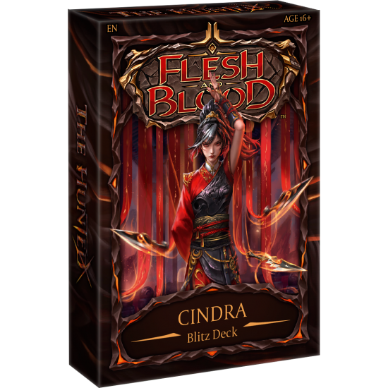 Flesh and Blood TCG - The Hunted Blitz Deck - Cindra