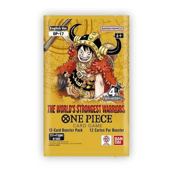 One Piece Card Game: The World's Strongest Warriors OP-17 Booster Pack