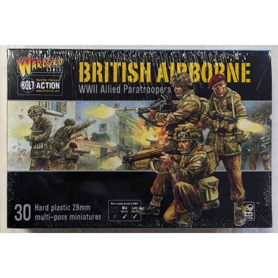 British Airborne WWII Allied Paratroopers
