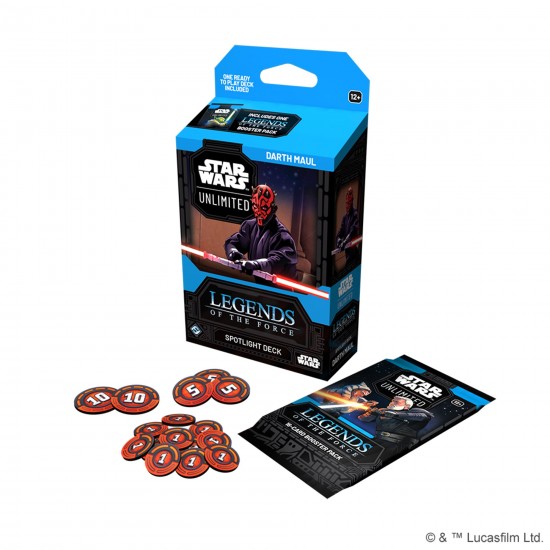 Star Wars Unlimited - Legends of The Force Darth Maul Deck