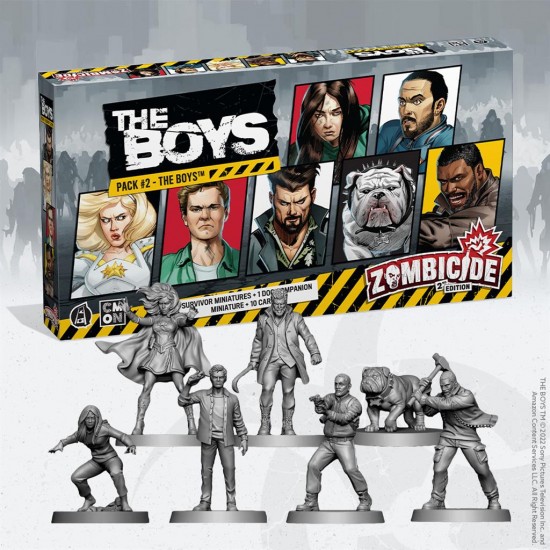 ZOMBICIDE: 2ND EDITION - THE BOYS PACK #2: THE BOYS 