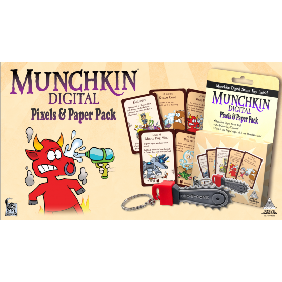Munchkin Digital: Pixels & Paper Pack