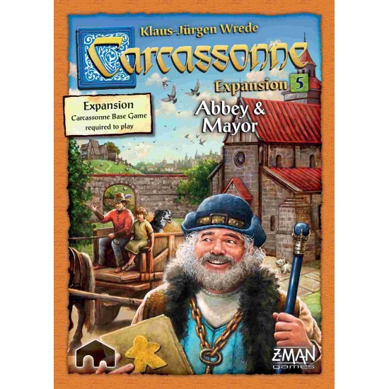 Carcassonne: Expansion 5 – Abbey & Mayor EN