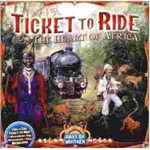 Ticket to Ride Map Collection 3: The Heart of Africa