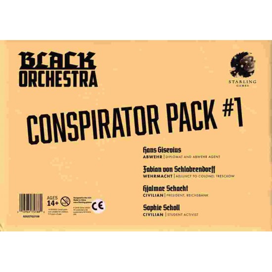 Black Orchestra: Conspirator Pack #1