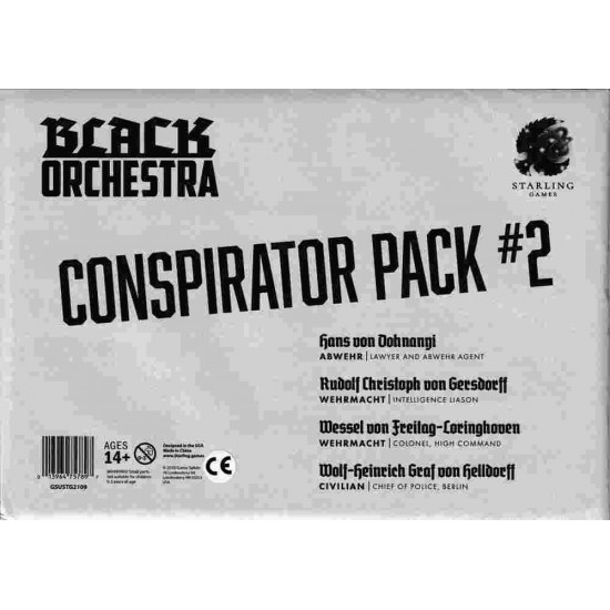 Black Orchestra: Conspirator Pack #2