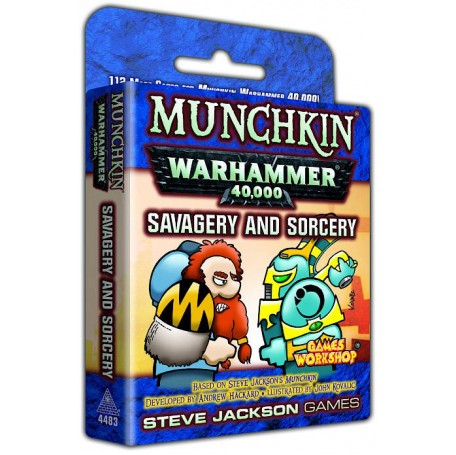Munchkin Warhammer 40,000: Savagery and Sorcery