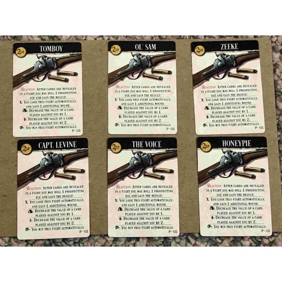 Western Legends: Carbine Promo Cards