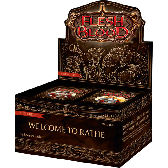 Flesh And Blood TCG: Welcome to rathe Booster Box (Unlimited)