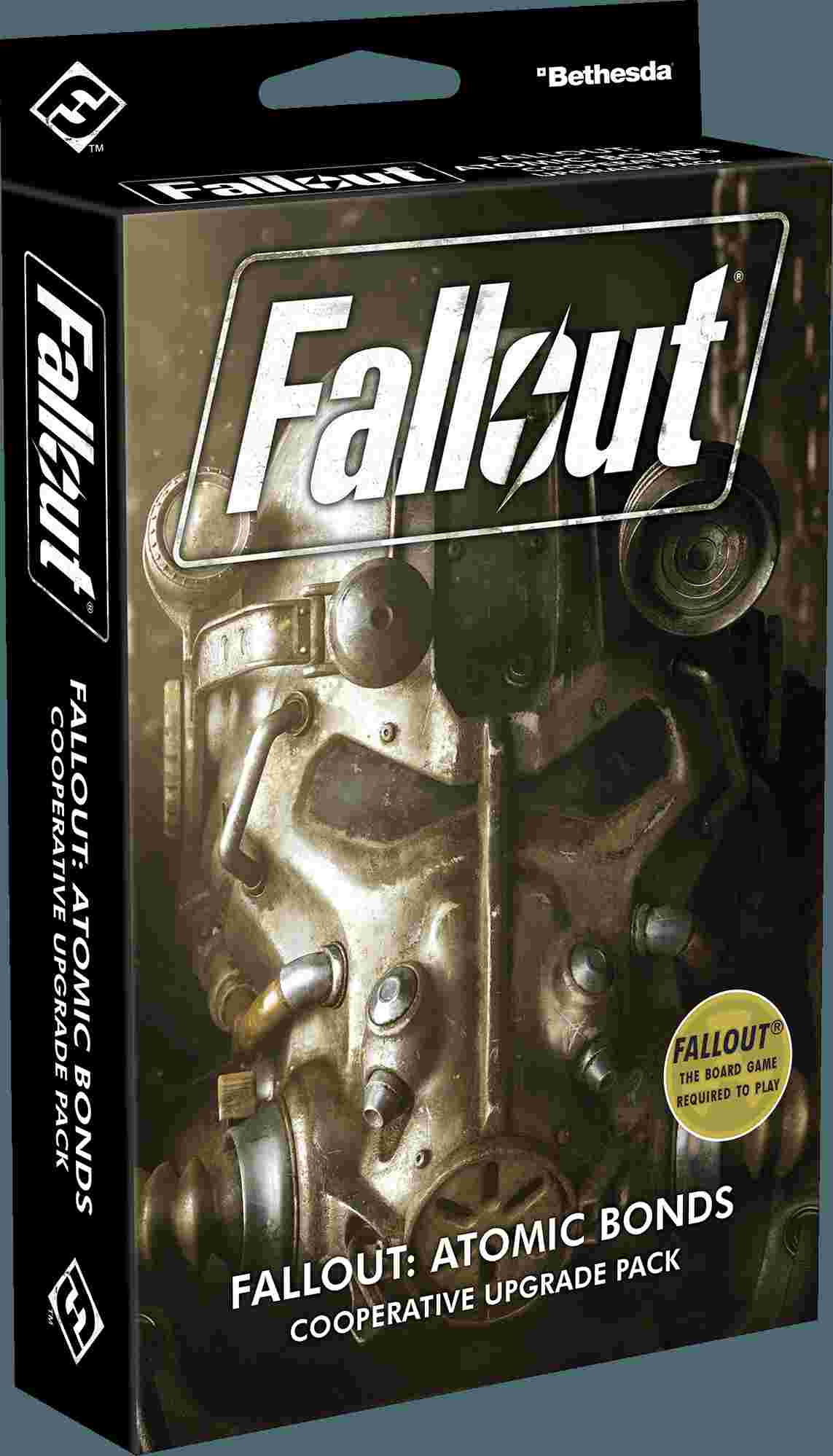 Fallout The Board Game Atomic Bonds Cooperative Upgrade Pack de Jogo de  Estratégia Jogo de aventura para adultos e adolescentes Idade 14+ 1-4  Jogadores Avg. Playtime 2-3 Horas Feito por Fantasy Flight