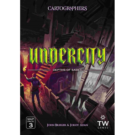 Cartographers Map Pack 3: Undercity – Depths of Sabek