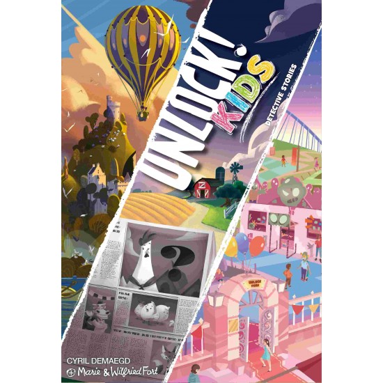 Unlock! Kids: Detective Stories Review - with Tom Vasel 