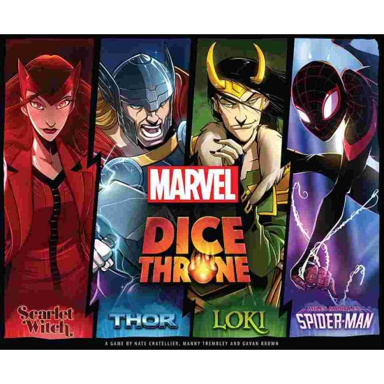 Marvel Dice Throne: Scarlet Witch v. Thor v. Loki v. Spider-Man