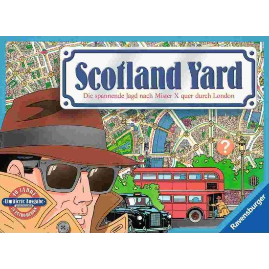 Scotland Yard: 40 Jahre Jubiläumsedition - EN