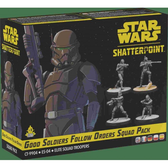 Star Wars: Shatterpoint – Good Soldiers Follow Orders Squad Pack