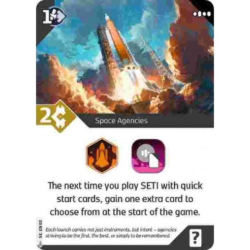 SETI: Space Agencies – Space Agencies Promo Card
