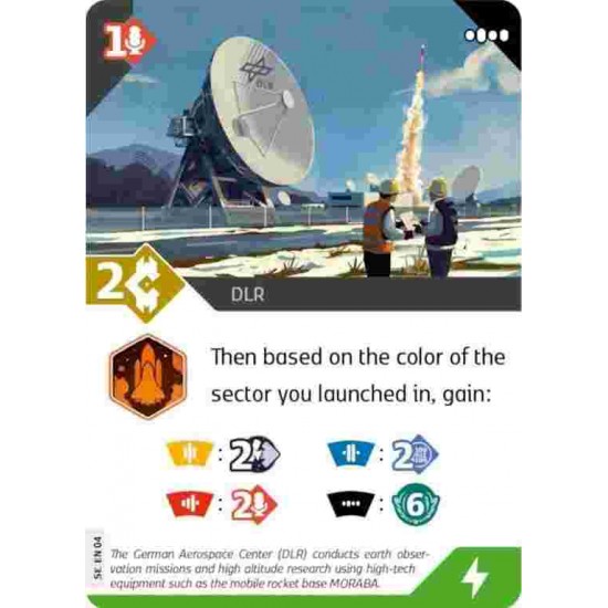 SETI: Search for Extraterrestrial Intelligence – DLR Promo Card