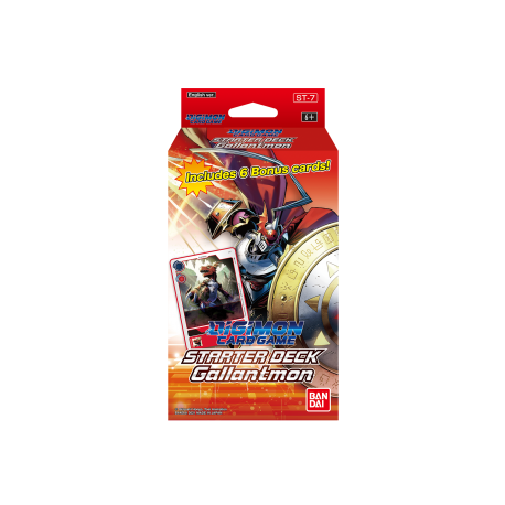 Digimon Card game Starter Deck Display Gallantmon ST07