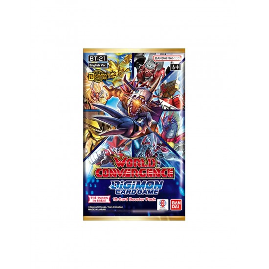 Digimon Card Game - World Convergence BT21 Booster Pack