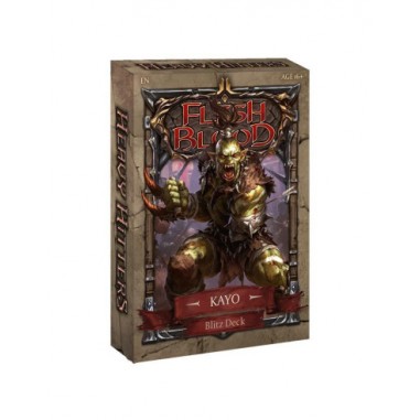 Flesh and Blood Heavy Hitters Blitz Deck Kayo