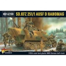 Sd.Kfz 251/1 Ausf D Halftrack Plastic Box Set