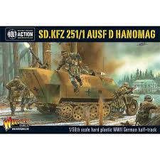 Sd.Kfz 251/1 Ausf D Halftrack Plastic Box Set