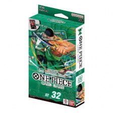 One Piece Card Game Starter Deck Green Roronoa Zoro ST-32